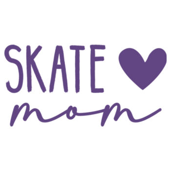 "Skate Mom" Long Sleeve Tee Design