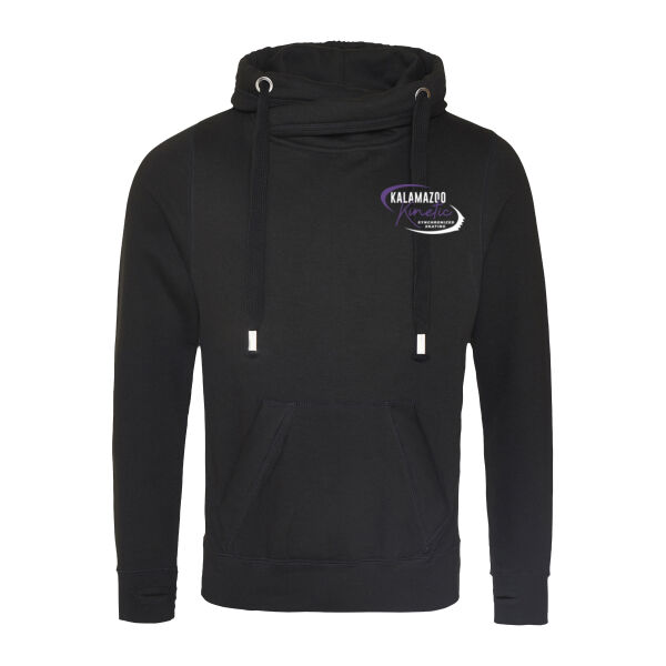 Cross Neck Hooded Sweatshirt - Name Option Available Thumbnail