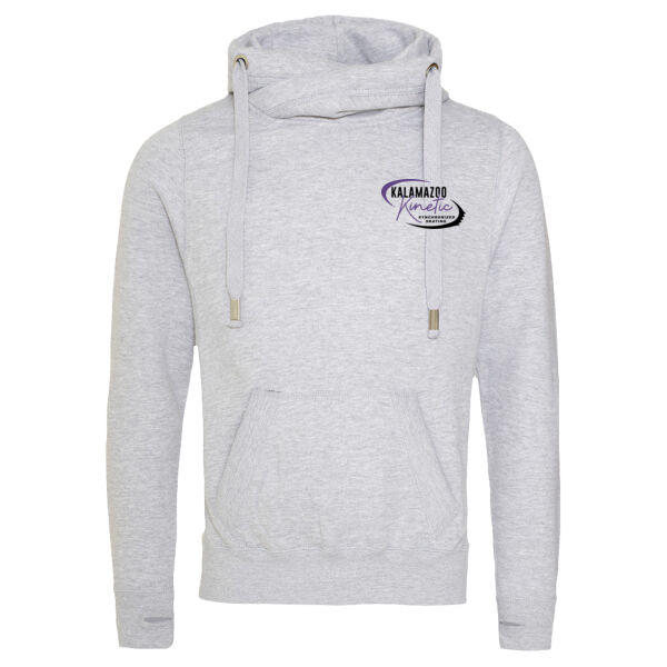 Cross Neck Hooded Sweatshirt - Name Option Available Thumbnail