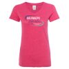 Women’s Glitter V-Neck T-Shirt Thumbnail